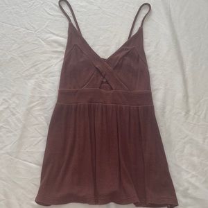 Super soft brown tank